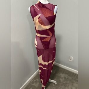 OH SO SEXYYY!! 2pc swim set, 1pc suit, 1pc matching dress M